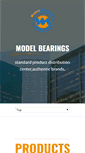 Mobile Screenshot of modelbearings.com